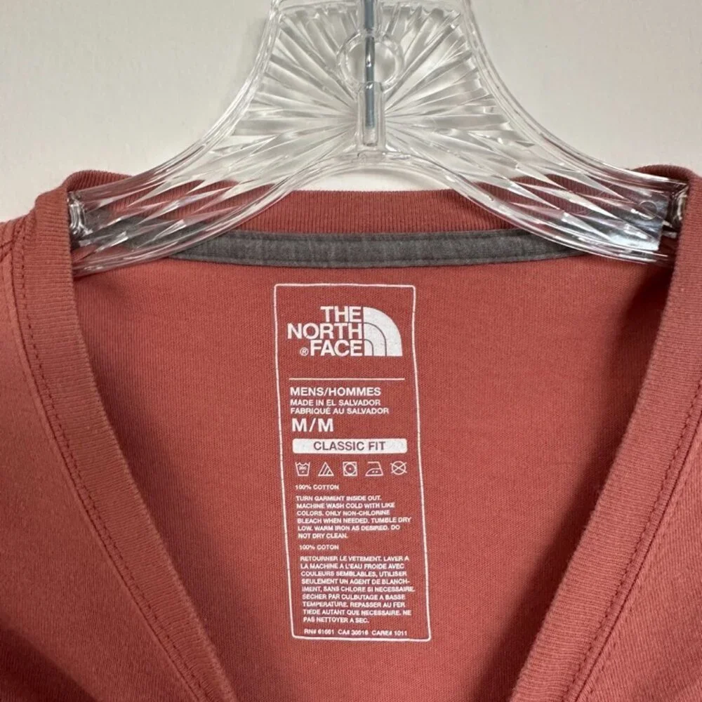 The North Face Patch Long Sleeve Tee Urban Outfitter Exclusive Size M Mens